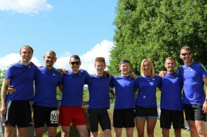 My ContiGrip Adidas Thunder Run teammates. (the before shot)