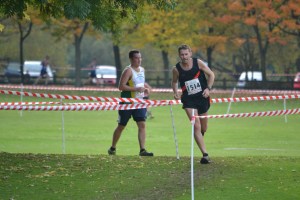 The push for home. (note: I'm lapping the guy behind, not just saving a sprint for the camera!)